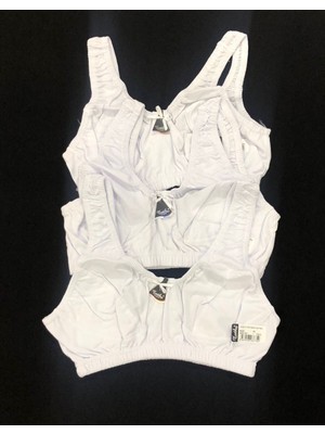 Tutku Keyal 3'lü Üçlü Anne Yarım ATLET-BEYAZ-115B