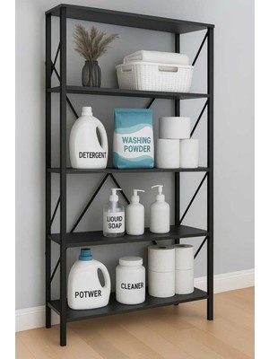 Dekozum Oscar Banyo Rafı Havluluk Wc Raf Detarjanlık Dekoratif Çok Amaçlı Raf