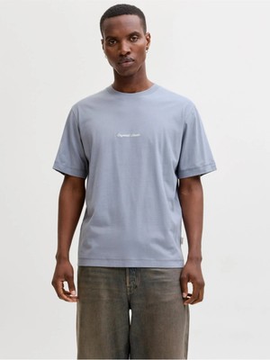 Jack & Jones Tradewinds Erkek Jornorrebro Emb Tee Ss Crew Neck Noos Model Kodu: ( 12282892TRADEWINDS)