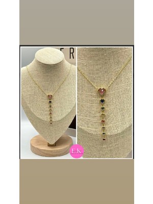 Kokoş Y Model Çelik Kolye