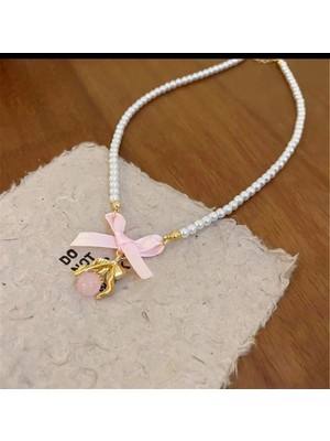 Kokoş Pinterest Inci Y2K Kolye