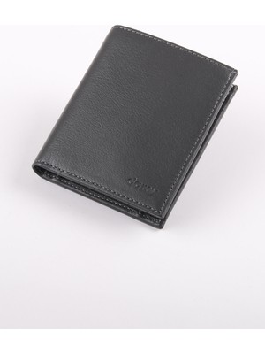 Ancora Leather Hakiki Deri Rfıd Korumalı Erkek Cüzdan 43210 Antrasit