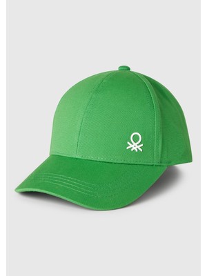 United Colors Of Benetton Mix Erkek Ek_önü Logo Baskılı Kep Şapka Model Kodu: ( 6YCTGA0122P7)