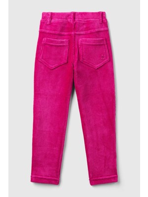 United Colors Of Benetton Pembe Mix Kadın / Kız Kk B_fitilli Kadife Tayt Model Kodu: ( 4DZBGE00L239)