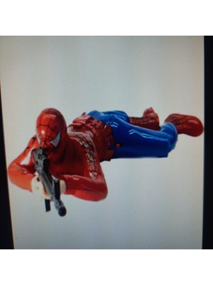 Spider-Man Pilli Yerde Sürünen Örümcek Adam