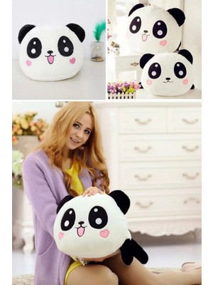 Özbience Sevimli Panda Sıcak Peluş El Yastığı, Sevgiliye Tatlı Hediye