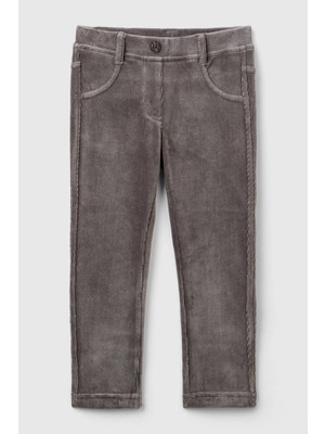 United Colors Of Benetton Antrasit Kadın / Kız Kk B_fitilli Kadife Tayt Model Kodu: ( 4DZBGE00L00W)