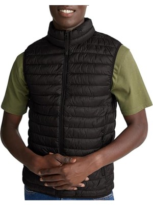 United Colors Of Benetton Siyah Erkek Erk_regular Fit Puffer Yelek Model Kodu: ( 2TWDUJ00PSIYAH)