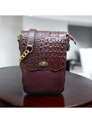 Valentina Victoria 2 Saplı Telefonluk Çapraz