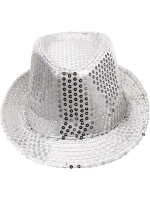 Esranın Dünyası Buğz Fötr Çocuk Şapkası Gümüş Rengi