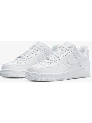 Nike Air Force 1'07 Unisex  Beyaz Sporayakkabı