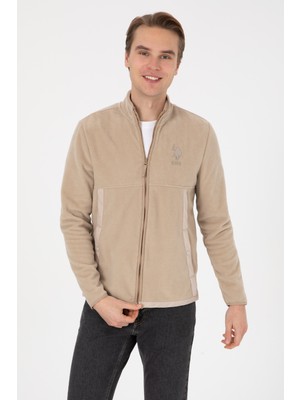U.s. Polo Assn. Erkek Koyu Bej Hırka (Örme) 50310002-VR088