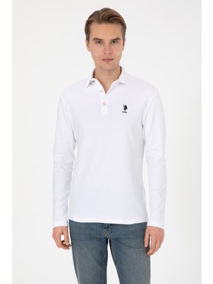 U.s. Polo Assn. Erkek Beyaz Sweatshirt 50307692-VR013