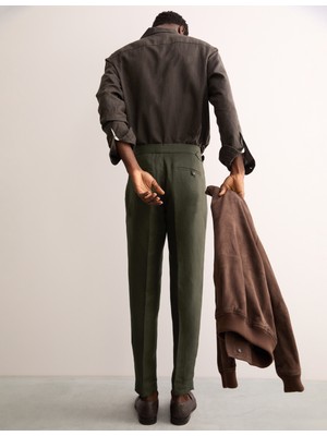 Marks & Spencer Keten Karışımlı Pantolon