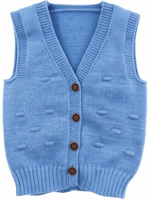 Erkek Çocuk Örgü Yelek