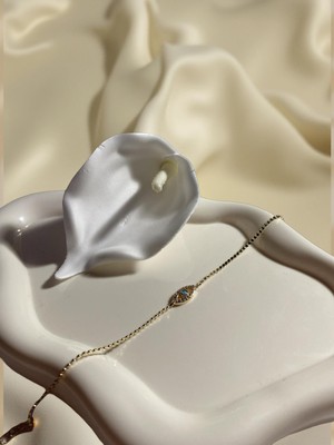 Ezgiarslanatalier Vıp Gold Göz Bileklik