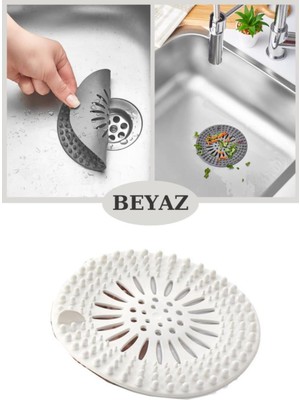 Özbience Yuvarlak Lavabo ve Banyo Gideri Tıkacı, Kolay Takıp Çıkarılabilir