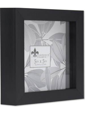 Gfc Life Store Gölge Kutusu Çerçevesi, Polistiren, Siyah, 5x5