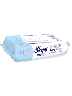 7 Adet Sleepy Aqua Care Islak Havlu 50'li