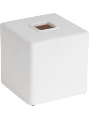 Özbience Şık Beyaz Peçetelik, 143X142X142 Mm, Zarif ve Kullanışlı Tasarım