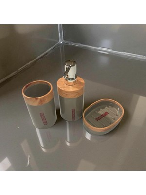 Özbience Şık 3'lü Banyo Seti, Ferahlatıcı ve Kullanışlı Tasarım