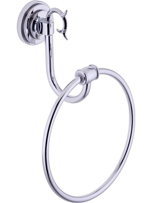 Özbience Vintage Tarzda Şık Pirinç Banyo Havluluk Seti, Dayanıklı ve Kullanışlı