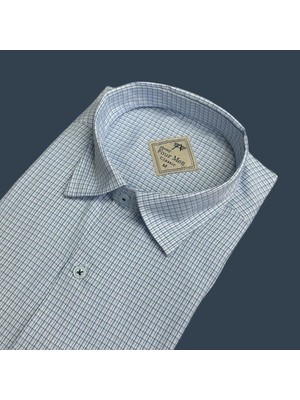 Eren Style Pamuklu Uzun Kollu Yakası Gizli Düğmeli Gömlek (Regular Kalıp)