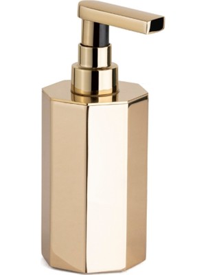 Özbience Şık Gold Renkli Sıvı Sabunluk 183X70X87 Mm, Modern ve Kullanışlı Tasarım