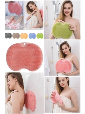 Özbience Ayak Yıkama Fırçası ve Masaj Pedi, Kaymaz, Vantuzlu, Rahat Kullanım