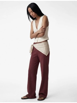 Koton Kadın Kanvas Pantolon 6SAK40032EK