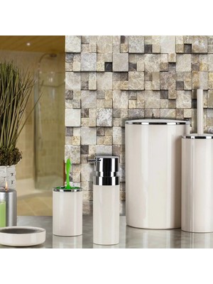 Özbience Modern Toskana 5 Parça Banyo Seti, 4 Renk Seçeneği