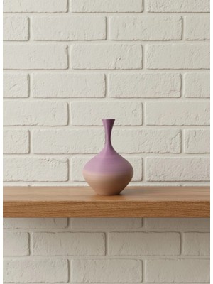 Esranın Dünyası Buğz Mini Rainbow Dekoratif Vazo 8 cm Renk Geçişli Modern Tasarım