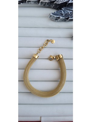 Çelik Kalın Hasır Bileklik