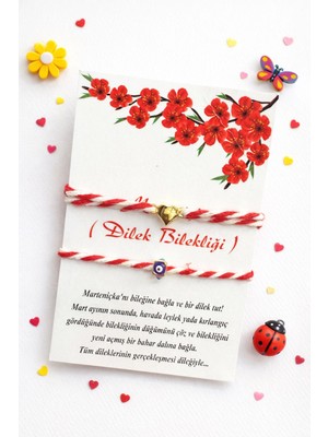 By Dilek Çetin Acessorry Marteniçka Nazar Boncuklu Kalpli Bileklik