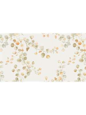 Arterior Wallpaper Yapraklı Desenlerden Oluşan Arka Plan Poster Duvar Kağıdı