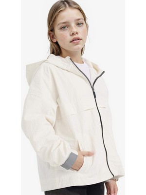 DeFacto Kapüşonlu Yağmurluk Kız Çocuk F3564A826SP