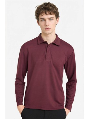 DeFacto Regular Fit Polo Yaka Sweatshirt G8111AX25WN