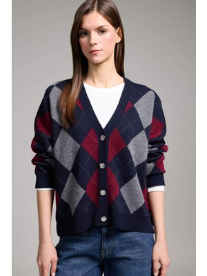 DeFacto Baklava Desenli Hırka H1857AX26SP