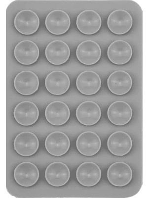 Allians Çift Taraflı Silikon Tutucu, Kare Öpücüklü, 5,50X8CM, Şık ve Kullanışlı