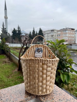Ss Eral Koop Dekoratif Çok Amaçlı El Yapımı Hasır Sepet🌿 | Yeni Nesil Ev Dekoru | El Emeği Göz Nuru