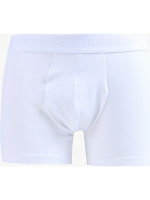 Brooks Brothers Beyaz Erkek Boxer BBFW25MBR001