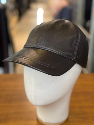 Hamze %100 Kuzu Derisi Günlük Deri Şapka Cap