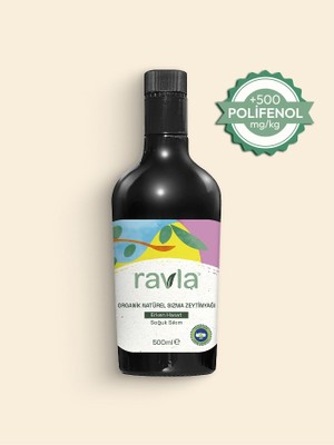 Ravla Organik Zeytinyağı – Bebek ve Çocuklara Özel Yüksek Polifenol Serisi 500ml