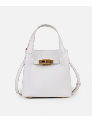 İpekyol Metal tokalı deri görünümlü çanta IS1260052002002