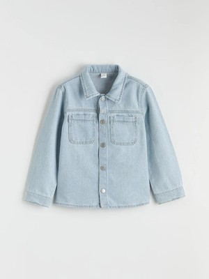 LC Waikiki Erkek Çocuk Jean Gömlek  (S6)