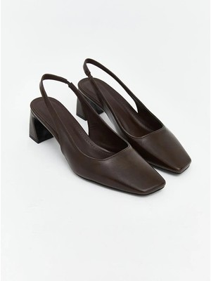 LC Waikiki Küt Burun Kadın Topuklu Ayakkabı  (S6)