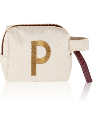 The Mia Harf Nakışlı Çanta P 14X12 cm