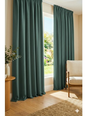 Miabella Home Mr.stock Blackout Işık Geçirmez Güneşlik Fon Perde Tek Kanat  - 12189