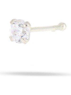 Shemora 925 Ayar Gümüş Yuvarlak Taşlı Hızma