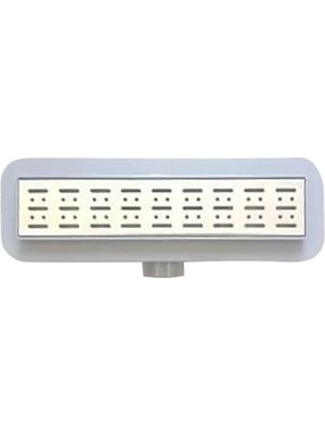 Gama Seramik Uyumlu Yandan Çıkışlı Lineer Süzgeç Duş Kanalı 40 cm